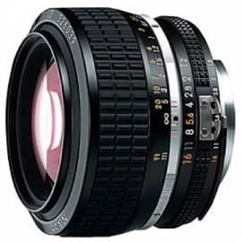 Objektiv NIKON Nikkor 50 mm F 1.4 und schwarz Bedienungsanleitung