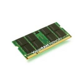 Die KINGSTON SODIMM Speichermodule DDR2 Non-ECC CL4 (KVR533D2S4/512) grün