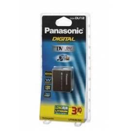 Akku Panasonic CGA-DU12E/1 b-7, 2V, Li-Ion, 1.150 mAh - Anleitung