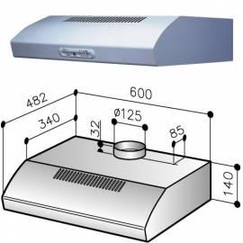 Hood BEST SP2001S6B white Bedienungsanleitung