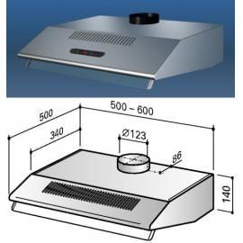 Dunstabzugshaube BEST K196L5N Edelstahl