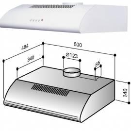 Hood BEST K203L6B white Bedienungsanleitung