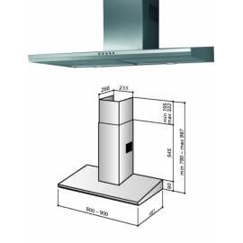 Benutzerhandbuch für Hood K19S6C schwarz