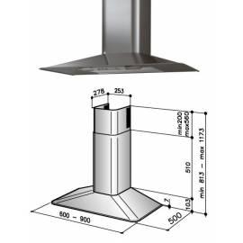 Dunstabzugshaube BEST K4020S9N Edelstahl