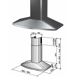 Benutzerhandbuch für Hood K5039L6C schwarz