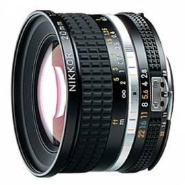 NIKON Objektiv Nikkor 20 mm F 2.8 und schwarz