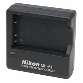 Ladegerät NIKON MH-61 schwarz