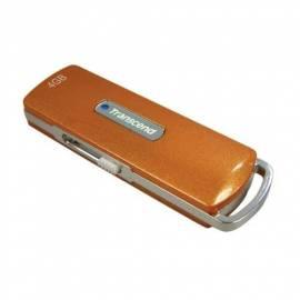 Benutzerhandbuch für USB flash-Disk TRANSCEND JetFlash110 4GB USB 2.0 (TS4GJF110) orange