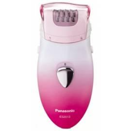 Bedienungsanleitung für Frauen Rasur PANASONIC ES2013PC503 weiss/weiss/rosa