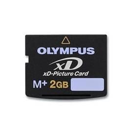 Bedienungsanleitung für OLYMPUS Speicherkarte M-XD2GM M + schwarz