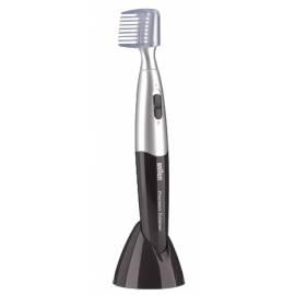 Clipper BRAUN Bart Präzisionstrimmer PT-10 schwarz/silber