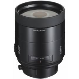 Objektiv SONY SAL-500F80 schwarz - Anleitung