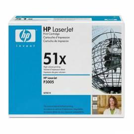 Benutzerhandbuch für HP Q7551X schwarz Toner