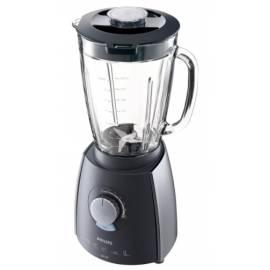 PHILIPS Mixer Blender HR2074/50 schwarz