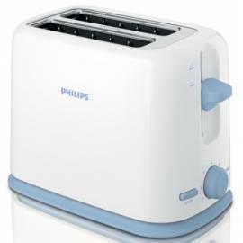 Bedienungshandbuch Toaster PHILIPS HD 2566/70 weiß/blau