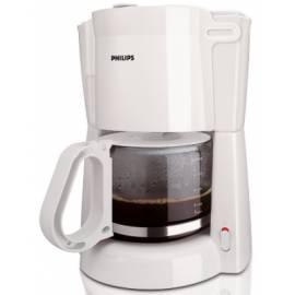 Handbuch für Kaffeemaschine PHILIPS HD7446 weiß