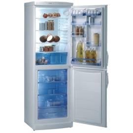 Bedienungsanleitung für Kombination Kühlschrank / Gefrierschrank GORENJE, RK 6355 W weiß