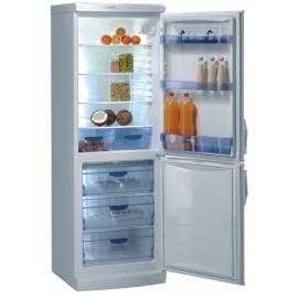 Kombination Kühlschrank / Gefrierschrank GORENJE, RK 6335 W weiß Gebrauchsanweisung