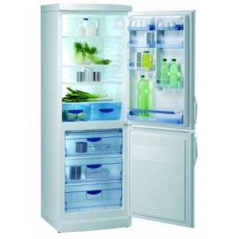 Bedienungshandbuch Kombination Kühlschrank / Gefrierschrank GORENJE, RK 6331 W