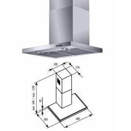 Handbuch für Dunstabzugshaube Bauknecht BT16.3SS Silber