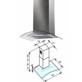 Hood Bauknecht BT 6.3 GL Silber/Glas - Anleitung