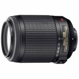 Objektiv NIKON 55-200 mm AF-S DX VR F4-5.6 G schwarz Bedienungsanleitung