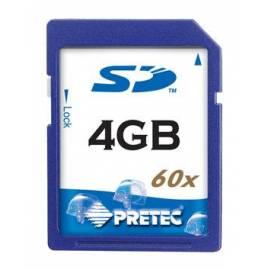 PRETEC 4 GB SecureDigital (60 X)