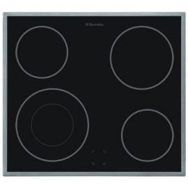 Handbuch für Keramik Glas-Kochfeld ELECTROLUX EHC 60040 X schwarz