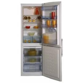 Bedienungshandbuch Kombination Kühlschrank mit Gefrierfach BEKO CSA34000 weiß