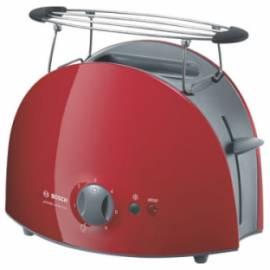 Toaster BOSCH Private Collection TAT6104 grau/rot