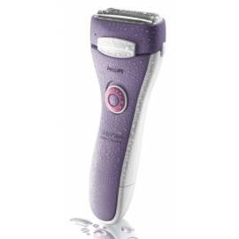 Bedienungsanleitung für Frauen rasieren, PHILIPS Ladyshave HP 6335/00 weiss/lila