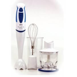 Bedienungsanleitung für Blender, Mixer, BRAUN MR 4050 HC aktualisieren weiss/blau