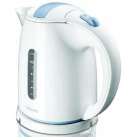 PHILIPS Wasserkocher HD 4646/70 weiß/blau Gebrauchsanweisung