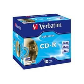 Aufnahme Medium VERBATIM CD-R(10-Pack) Jewel/Lightscribe/DLP/52 x / 700 MB (43537) - Anleitung