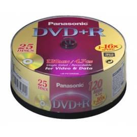 Ihre Aufnahmemedium ist ein PANASONIC DVD + R Disk-LM-PS120NE25 Bedienungsanleitung