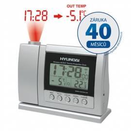 Bedienungsanleitung für Wetterstation WS-1728 HYUNDAI Silber