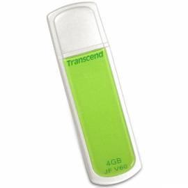 Handbuch für USB Flash disk TRANSCEND JetFlash V60 4GB, USB 2.0 (TS4GJFV60) grün