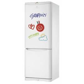 Kombination Kühlschrank / Gefrierschrank INDESIT BEAA 35 P Graffiti white