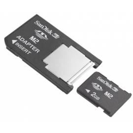 Speicherkarte SANDI Memory Stick Micro (M2) 2GB (55623) schwarz Bedienungsanleitung