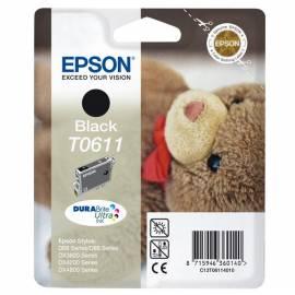 Handbuch für Tinte Nachfüllen EPSON T0611, 8 ml (C13T06114010) schwarz