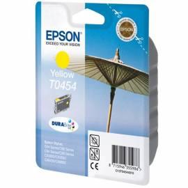 Handbuch für Tinte Nachfüllen EPSON T0454, 8 ml (C13T04544010) gelb