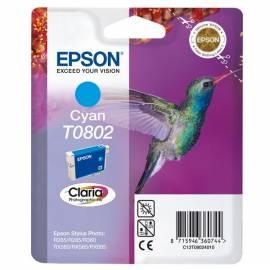 Benutzerhandbuch für Tinte EPSON T0802, 7 ml (C13T08024010) blau