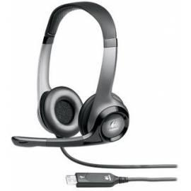 Headset LOGITECH ClearChat Pro (981-000011) schwarz/grau