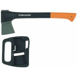 FISKARS HANDLICHE Axt 1100, Kunststoffkoffer (122170) schwarz/orange