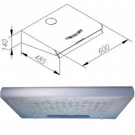 Service Manual Dunstabzugshaube GUZZANTI Wra 60 W bily