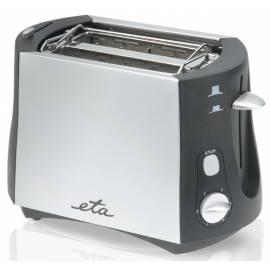 Toaster ETA 7158 90000 schwarz/silber