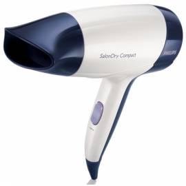 PHILIPS SalonDry Compact Haartrockner HP4963/00 SalonDry Compact weiss/blau