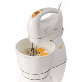 Mixer, Schneebesen PHILIPS Cucina HR 1565/55 weiß/gelb/orange