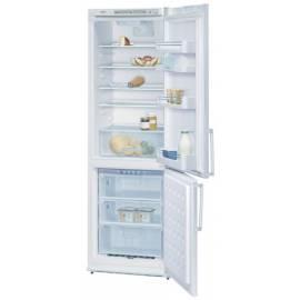 Bedienungshandbuch Kombination Kühlschrank mit Gefrierfach BOSCH KGS36V01