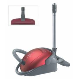 BOSCH Staubsauger Boden BSG72225 grau/rot